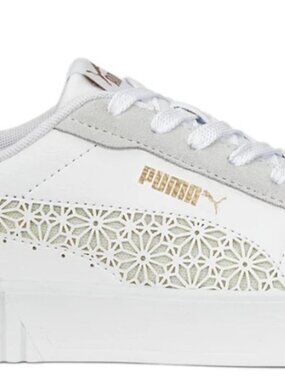 PUMA Carina 2.0 Laser Cut Lace Up Sneakers